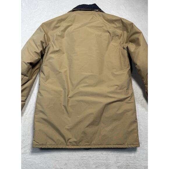 LL Bean VTG Mens M Maine Warden's Parka In Khaki Gore-Tex Thinsulate Made In USA - Picture 3 of 12